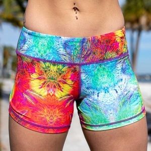 Crossfit born primitive booty shorts with tags